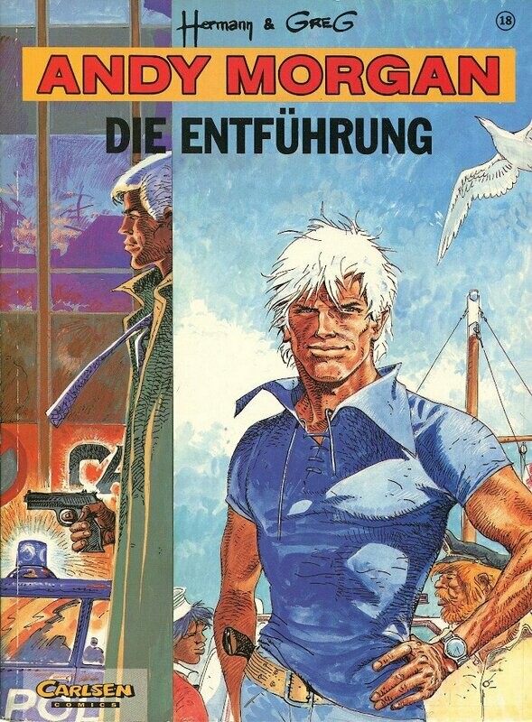 Andy Morgan 18 »Die Entführung« (Carlsen, 1. Auflage 1996) Z. 1+