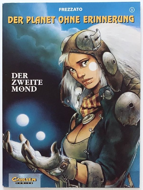 Der Planet ohne Erinnerung 1 »Der zweite Mond« (Carlsen, 1. Auflage 1997) Z. 1-2