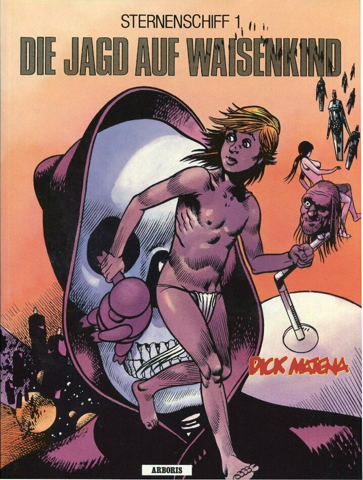 Sternenschiff 1 »Die Jagd auf Waisenkind« (Arboris,  1. Auflage 1987) Z. 1+