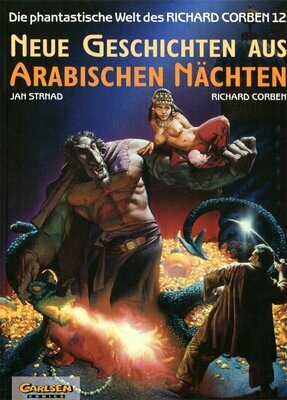 Richard Corben 12 »Neue Geschichten aus Arabischen Nächten« (limit. HC, Carlsen, 1. Auflage 1995) Z. 0-1 Richard Corben 12 »Neue Geschichten aus Arabischen Nächten« (limit. HC, Carlsen, 1. Auflage 1995) Z. 0-1