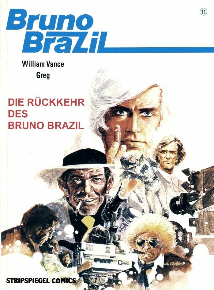 Bruno Brazil 11 »Die Rückkehr des Bruno Brazil« (Stripspiegel, 1. Auflage 1994) Z. 0-1 Bruno Brazil 11 »Die Rückkehr des Bruno Brazil« (Stripspiegel, 1. Auflage 1994) Z. 0-1