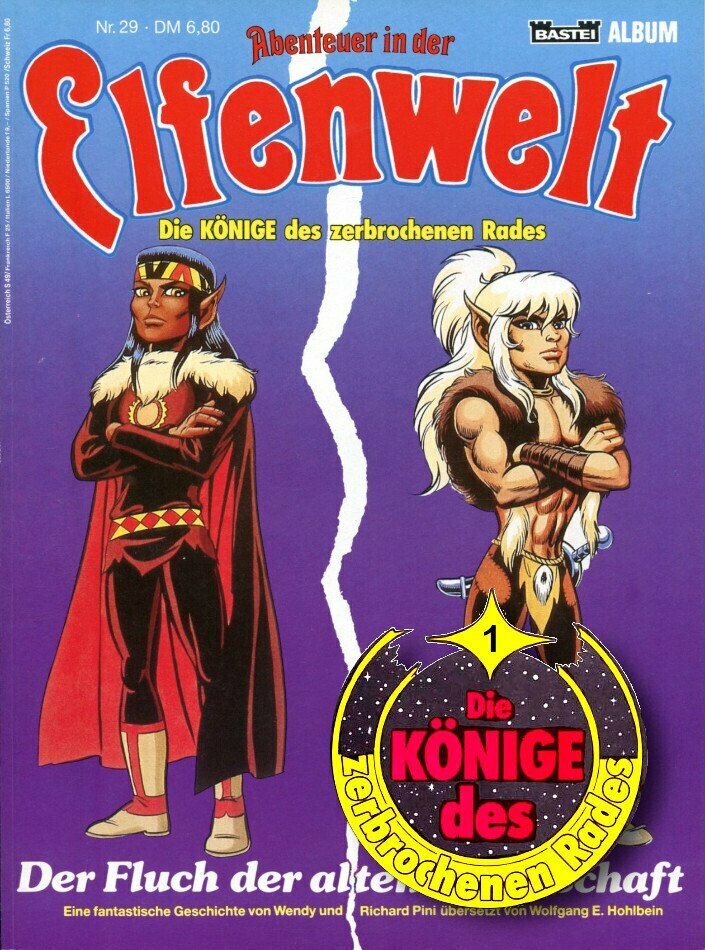 Abenteuer in der Elfenwelt 29 »Der Fluch der alten Feindschaft« (Bastei 1991) Z. 0-1