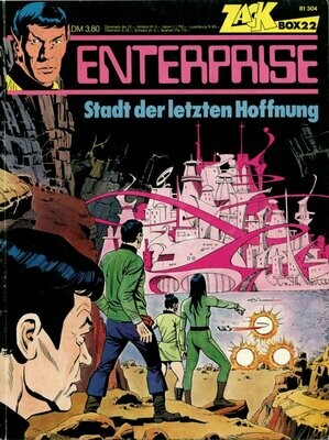 Enterprise (5) »Stadt der letzten Hoffnung« (Zack Box 22, Koralle 1976) Z. 2 Enterprise (5) »Stadt der letzten Hoffnung« (Zack Box 22, Koralle 1976) Z. 2