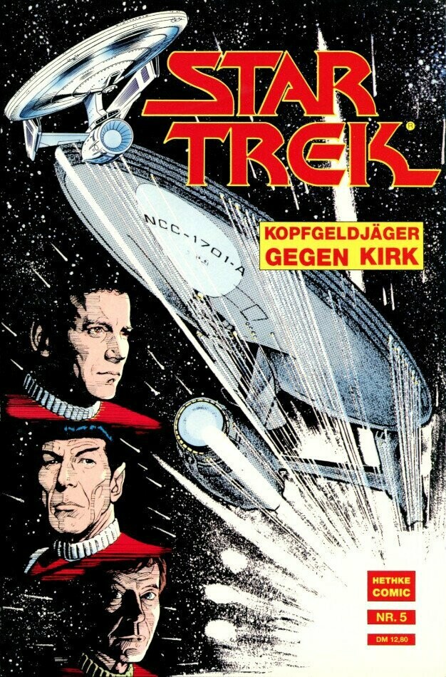Star Trek 5 »Kopfgeldjäger gegen Kirk« (Hethke 1991) Zust. 1+ Star Trek 5 »Kopfgeldjäger gegen Kirk« (Hethke 1991) Zust. 1+