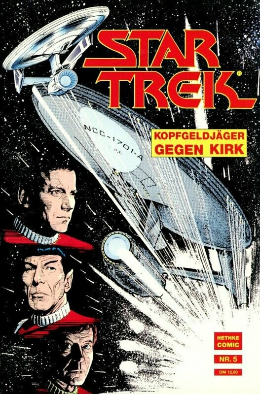 Star Trek 5 »Kopfgeldjäger gegen Kirk« (Hethke 1991) Zust. 1+ Star Trek 5 »Kopfgeldjäger gegen Kirk« (Hethke 1991) Zust. 1+