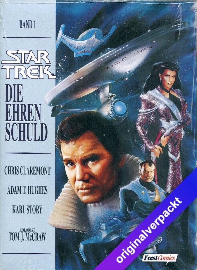 Star Trek 1 »Die Ehrenschuld« (Feest, 1. Auflage 1995) Z. 0 Star Trek 1 »Die Ehrenschuld« (Feest, 1. Auflage 1995) Z. 0