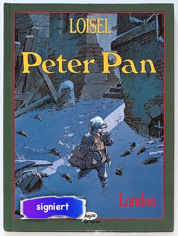 Peter Pan 1 »London« (limit. und sign. HC, Ehapa, 1. Auflage 1991) Z. 0-1