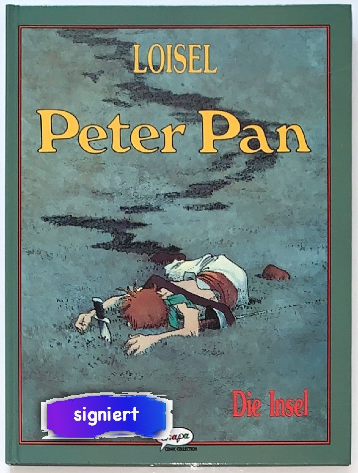 Peter Pan 2 »Die Insel« (limit. und sign. HC, Ehapa, 1. Auflage 1992) Z. 0-1 Peter Pan 2 »Die Insel« (limit. und sign. HC, Ehapa, 1. Auflage 1992) Z. 0-1