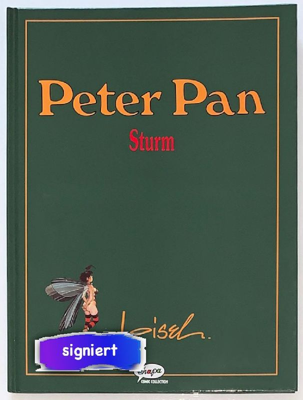 Peter Pan 3 »Sturm« (limit. und sign. HC, Ehapa, 1. Auflage 1994) Z. 0-1