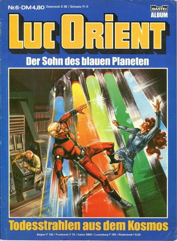 Luc Orient 6 »Todesstrahlen aus dem Kosmos« (Bastei 1983) Z.2