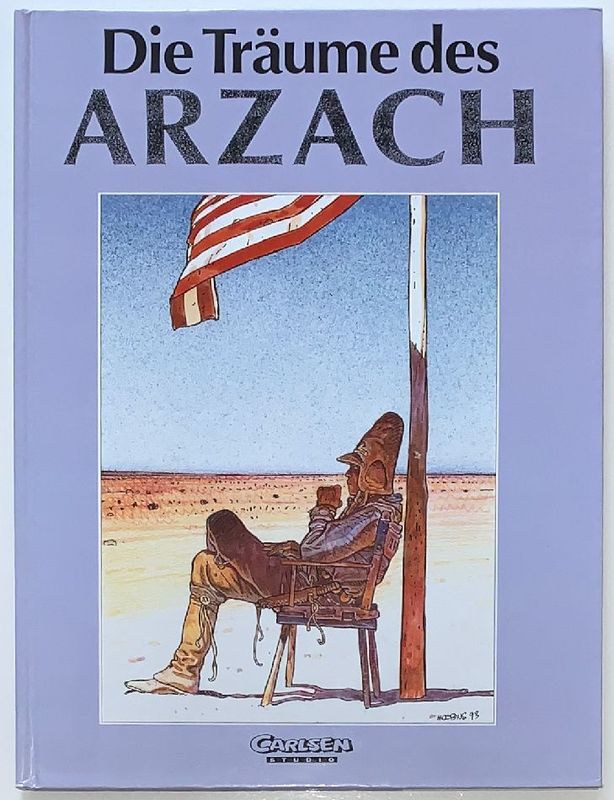 Moebius-Hommage »Die Träume des Arzach« (HC, Carlsen, 1. Aufl. 1993) Z. 1+