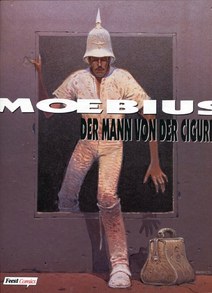 Moebius: »Der Mann von der Ciguri« (HC, Feest, 1. Auflage 1996) Z. 1 Moebius: »Der Mann von der Ciguri« (HC, Feest, 1. Auflage 1996) Z. 1