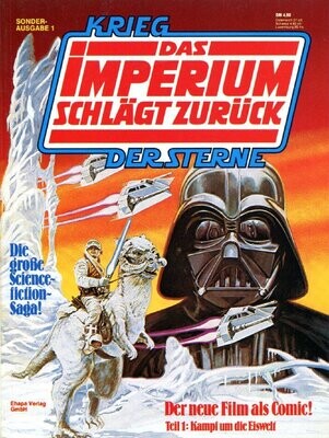 Krieg der Sterne »Das Imperium schlägt zurück (1/2)« (Ehapa 1980) Z. 1+ Krieg der Sterne »Das Imperium schlägt zurück (1/2)« (Ehapa 1980) Z. 1+