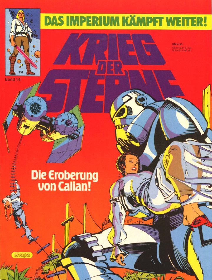 Krieg der Sterne 14 »Die Eroberung von Calian!« (Ehapa 1983) Z. 1+