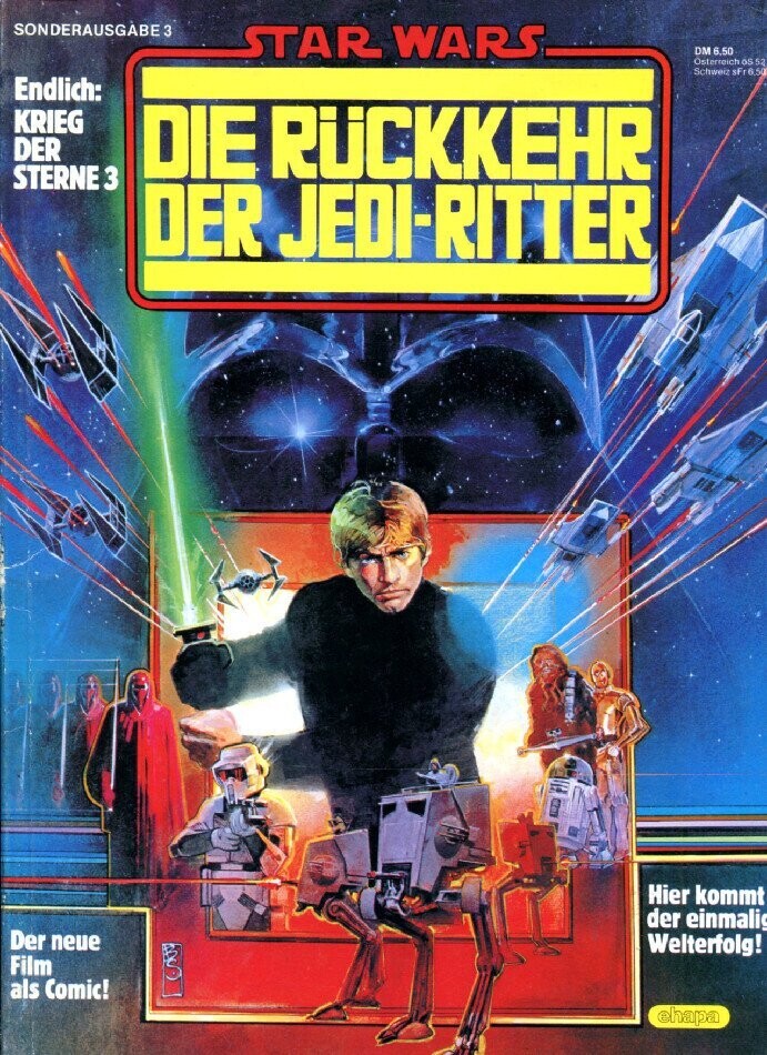 Krieg der Sterne »Die Rückkehr der Jedi-Ritter« (Ehapa 1983) Z. 1-2 Krieg der Sterne »Die Rückkehr der Jedi-Ritter« (Ehapa 1983) Z. 1-2