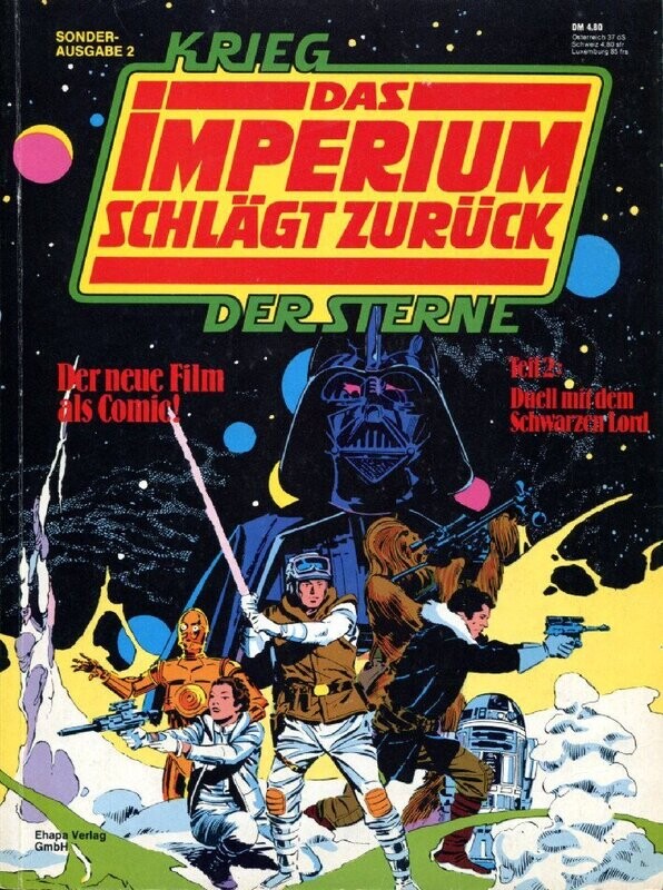 Krieg der Sterne »Das Imperium schlägt zurück (2/2)« (Ehapa 1980) Z. 1