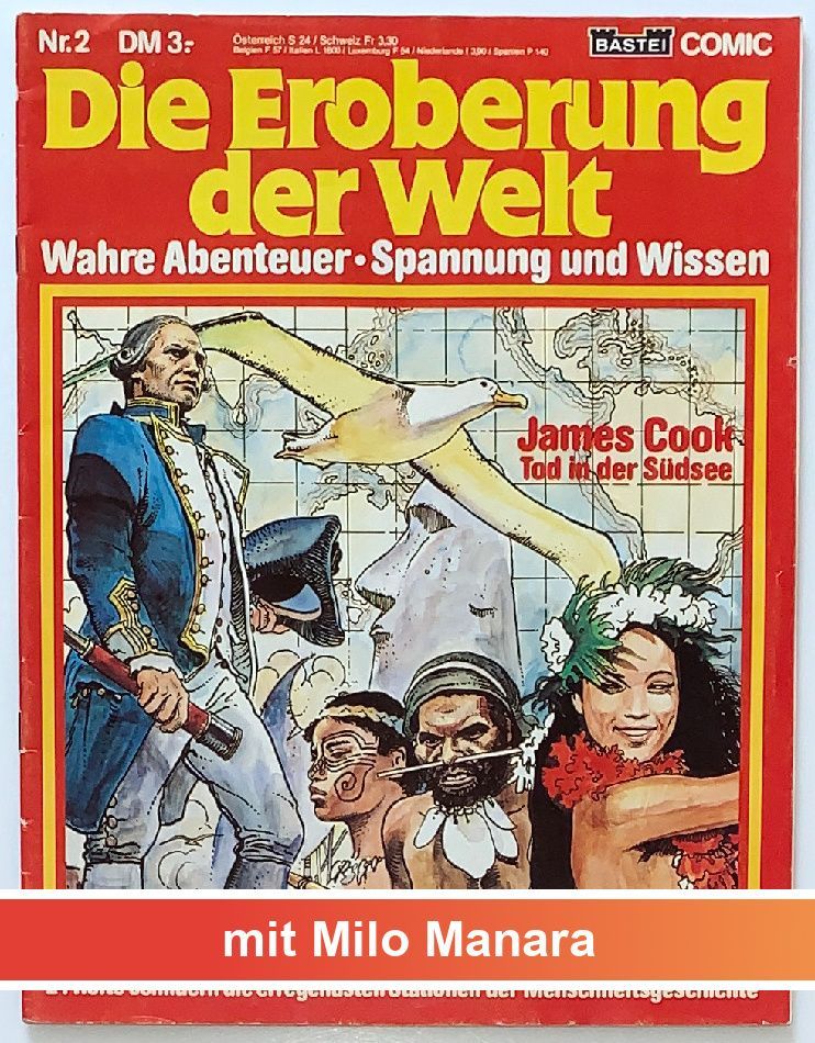 Die Eroberung der Welt 2 »James Cook. Tod in der Südsee« (GbÜ, Bastei 1981) Z.2 Die Eroberung der Welt 2 »James Cook. Tod in der Südsee« (GbÜ, Bastei 1981) Z.2