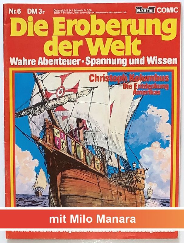 Die Eroberung der Welt 6 »Vasco Núñez de Balboa. Der Weg durch die grüne Hölle« (GbÜ, Bastei 1981) Z.1