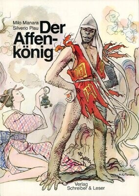 Milo Manara: »Der Affenkönig« (Schreiber & Leser, 1. Aufl. 1983) Z. 0-1 Milo Manara: »Der Affenkönig« (Schreiber & Leser, 1. Aufl. 1983) Z. 0-1
