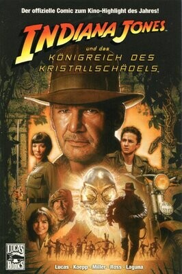 »Indiana Jones und das Königreich des Kristallschädels« (Panini,  1. Auflage 2008) Z. 0-1