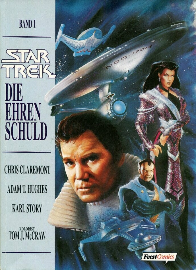 Star Trek 1 »Die Ehrenschuld« (Feest, 1. Auflage 1995) Z. 1-2