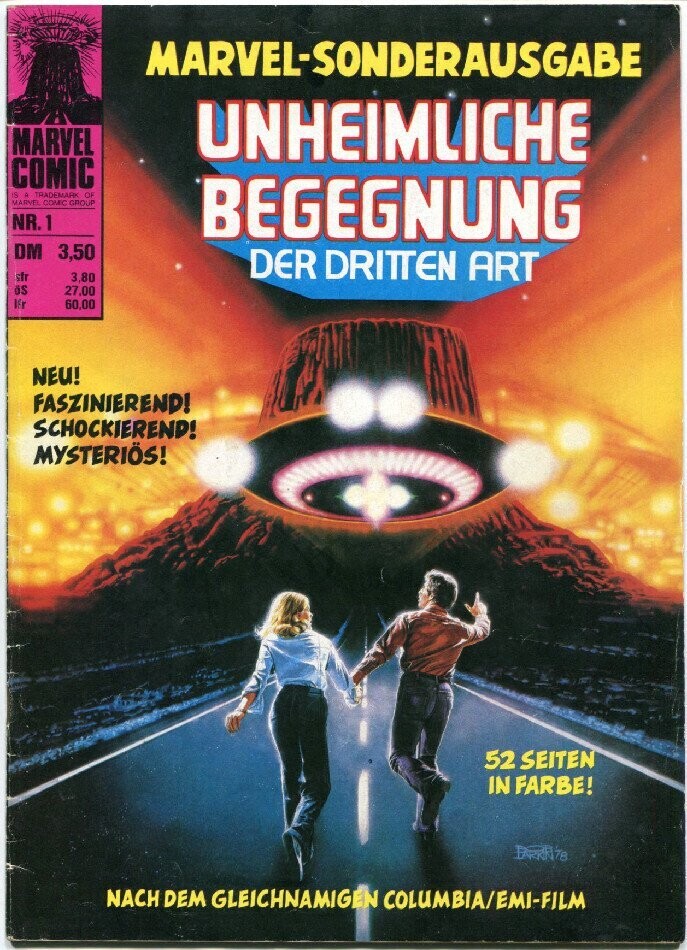 »Unheimliche Begegnung der dritten Art« (GbÜ, Williams 1978) Z. 1-2 »Unheimliche Begegnung der dritten Art« (GbÜ, Williams 1978) Z. 1-2