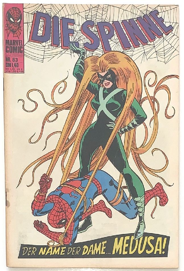 Die Spinne 63 »Platz für Medusa!« (Williams 1976) Z. 1-2