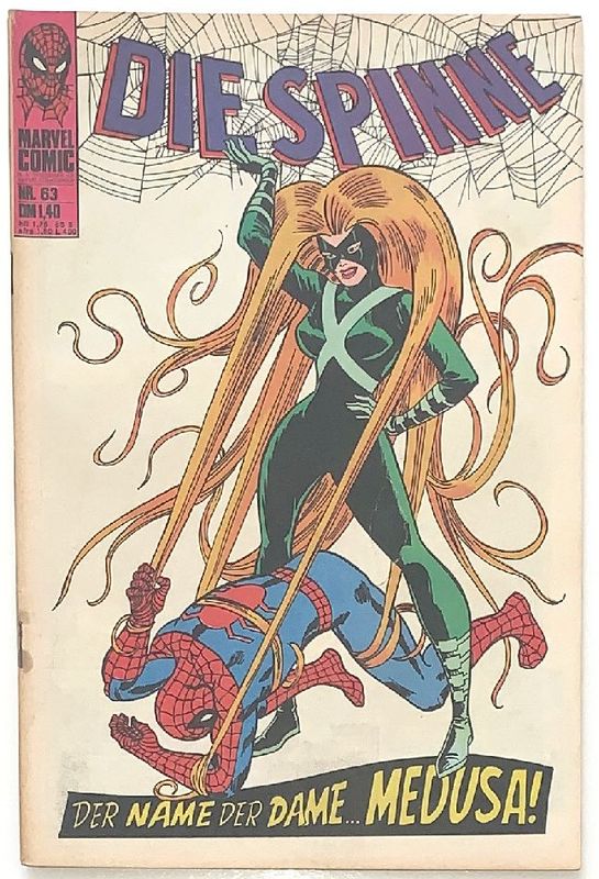 Die Spinne 63 »Platz für Medusa!« (Williams 1976) Z. 1-2
