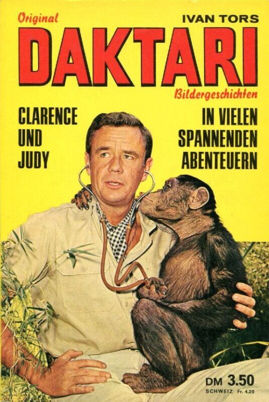 Daktari »Der entflohene Elefant« Comic zur TV-Serie (Hebel,  1. Auflage 1969) Z. 1