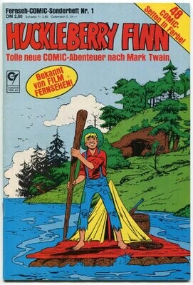 Mark Twain: »Huckleberry Finn« (Condor 1982) Z. 1+ Mark Twain: »Huckleberry Finn« (Condor 1982) Z. 1+