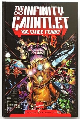 »The Infinity Gauntlet. Die ewige Fehde« (limit. HC, Panini, 1. Aufl. 1999) Z. 0-1 »The Infinity Gauntlet. Die ewige Fehde« (limit. HC, Panini, 1. Aufl. 1999) Z. 0-1