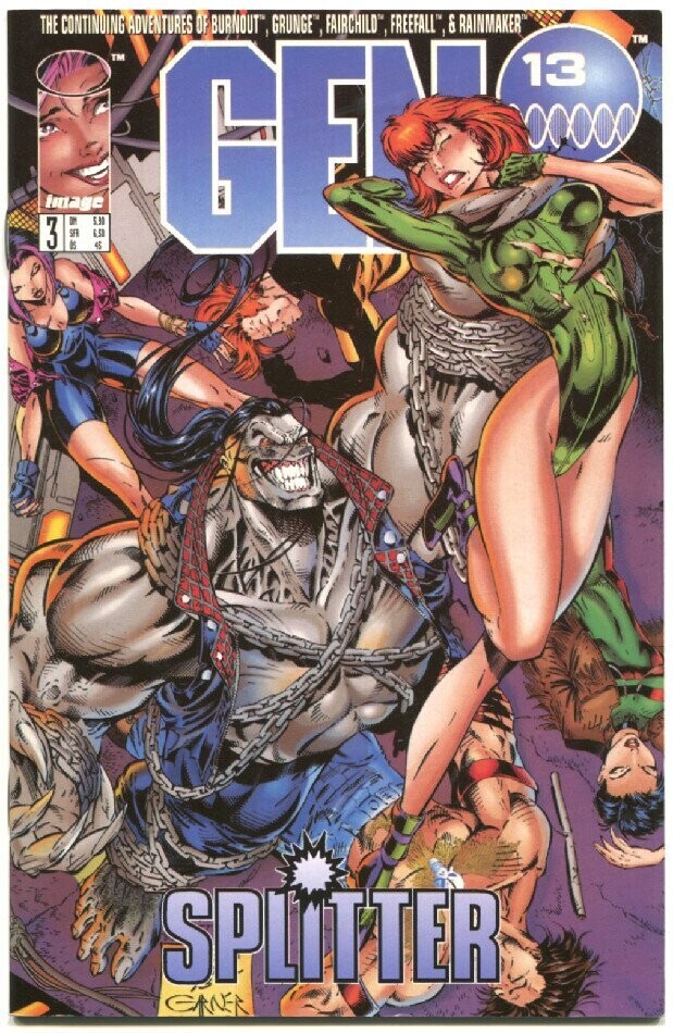 Gen 13 Miniserie 3 (Kioskausgabe, Splitter 1997) Z. 0-1
