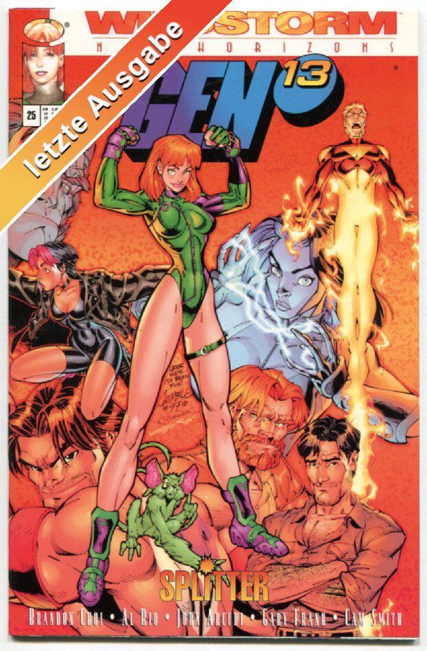 Gen 13 Nr. 25 »Judgment Day (2)« (Buchhandel, Splitter 1999) Z. 0-1