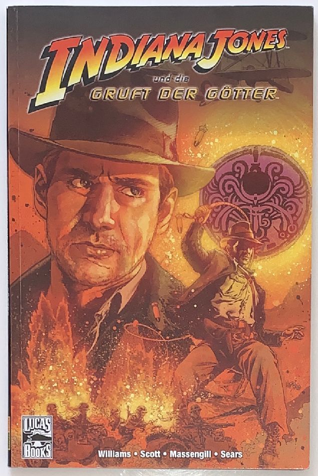 »Indiana Jones und die Gruft der Götter« (Panini,  1. Auflage 2009) Z. 1