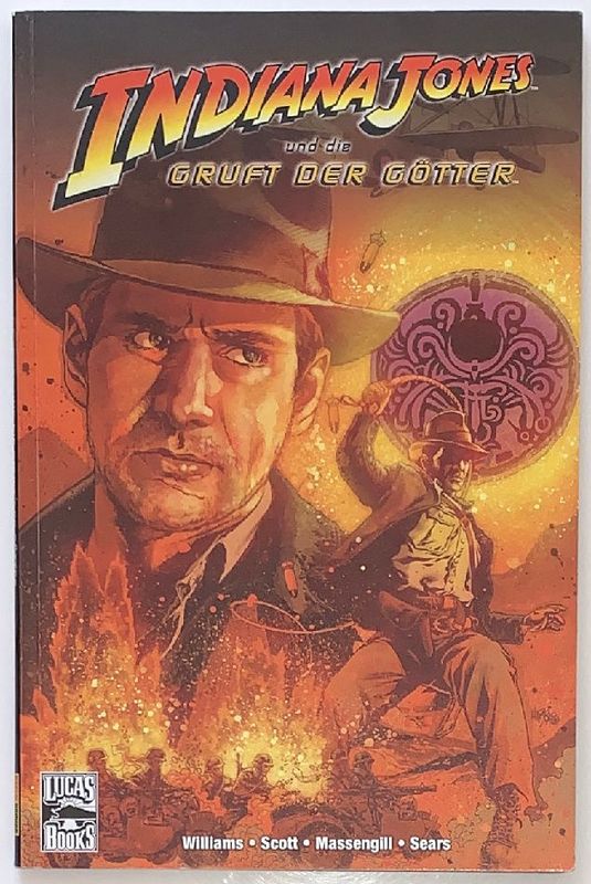 »Indiana Jones und die Gruft der Götter« (Panini,  1. Auflage 2009) Z. 1