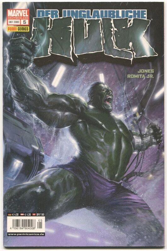 Der unglaubliche Hulk 5 »Lautlose Flucht« (Panini 2003) Z. 0-1 Der unglaubliche Hulk 5 »Lautlose Flucht« (Panini 2003) Z. 0-1