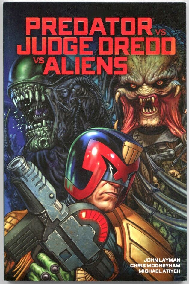 »Predator vs. Judge Dredd vs. Aliens« (Cross Cult, 1. Auflage 2017) Z. 0-1 »Predator vs. Judge Dredd vs. Aliens« (Cross Cult, 1. Auflage 2017) Z. 0-1