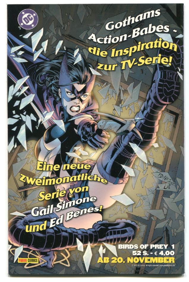 Batman • Aliens Zwei (1/3) (Panini 2003) Z. 0-1