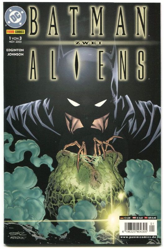 Batman • Aliens Zwei (1/3) (Panini 2003) Z. 0-1
