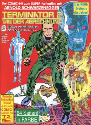 »Terminator 2: Tag der Abrechnung« Comic zum Film (GbÜ, Condor 1991) Zust. 0-1 »Terminator 2: Tag der Abrechnung« Comic zum Film (GbÜ, Condor 1991) Zust. 0-1