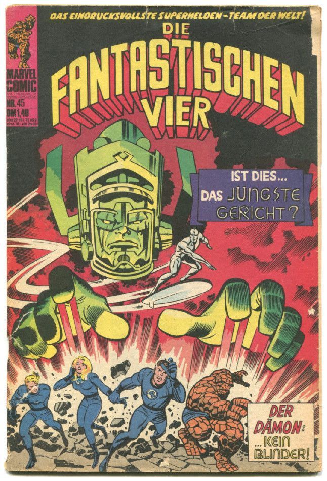 Die Fantastischen Vier 45 »Ist dies... das Jüngste Gericht?« (Williams 1975) Z. 2-3 Die Fantastischen Vier 45 »Ist dies... das Jüngste Gericht?« (Williams 1975) Z. 2-3