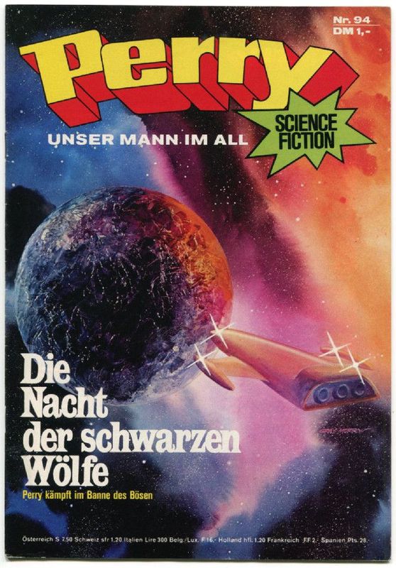 Perry 94 »Die Nacht der schwarzen Wölfe« (Moewig 1974) Z. 1*