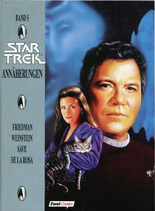 Star Trek 5 »TOS/TNG: Annäherungen« (Feest, 1. Auflage 1996) Z. 1-2 Star Trek 5 »TOS/TNG: Annäherungen« (Feest, 1. Auflage 1996) Z. 1-2
