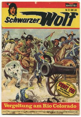 Schwarzer Wolf 13 »Vergeltung am Rio Colorado« (Bastei 1975) Z.2 Schwarzer Wolf 13 »Vergeltung am Rio Colorado« (Bastei 1975) Z.2