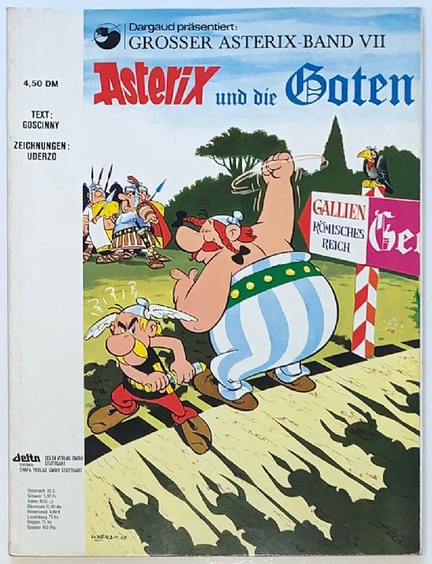 Asterix 7 »Asterix und die Goten« (Ehapa, ca. 22. Auflage 1977) Z. 1