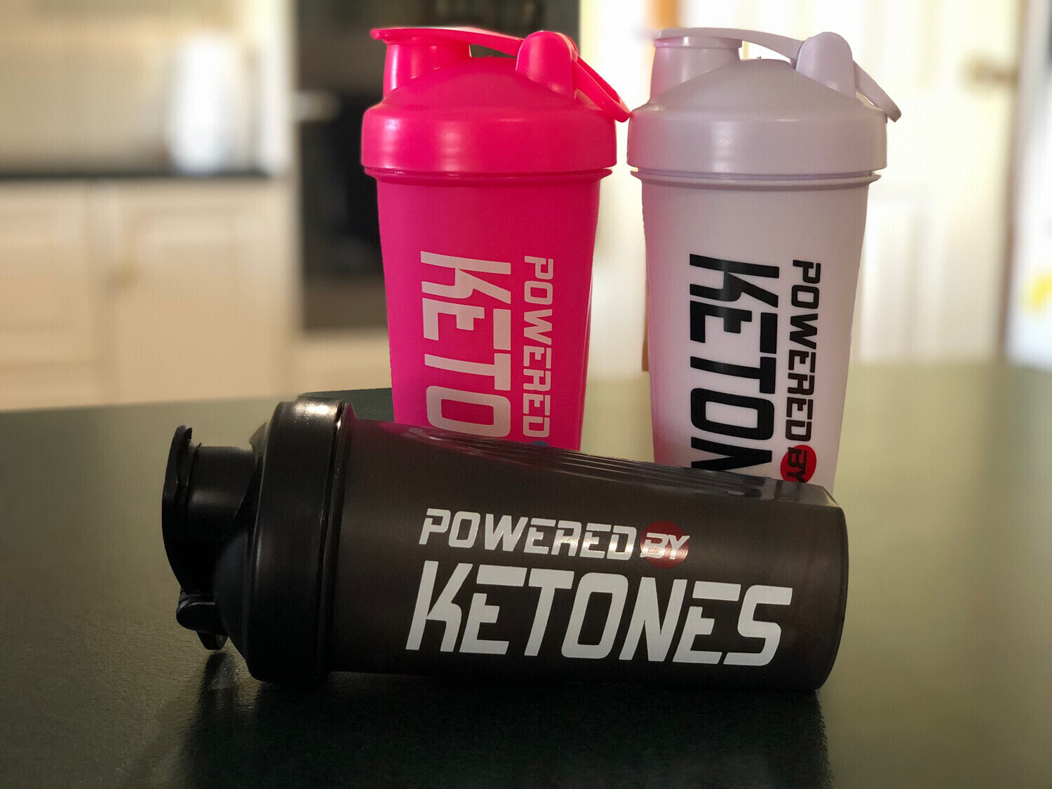 KETO//OS  Powered By Ketones Shaker Bottle