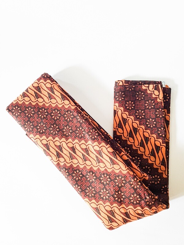 A Beautiful yet Traditional Javanese Parang Batik, from Java, Indonesia