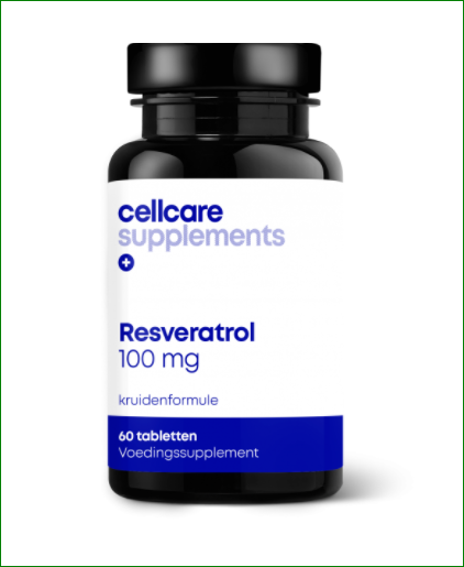 Cellcare Resveratrol 100 mg - 60
tabletten , antioxidant