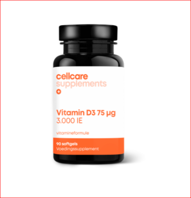 Vitamine D3 75 µg - 3.000 IE - 90 softgels Vitamine D3 75 µg - 3.000 IE - 90 softgels