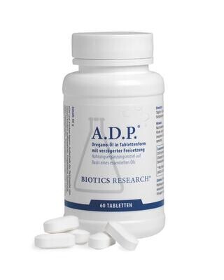 Biotics A.D.P. (Anti Dysbiosis Product) , 60 tabletten ,  Oregano extract met vertraagde afgifte
